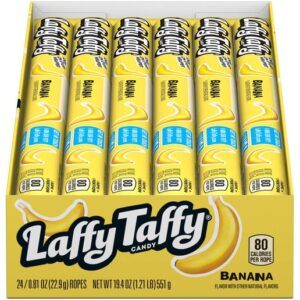 Laffy Taffy Banana Ropes 0.81oz 24ct